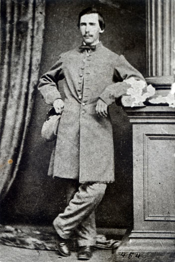 Walter Kennedy in his Confederate Uniform